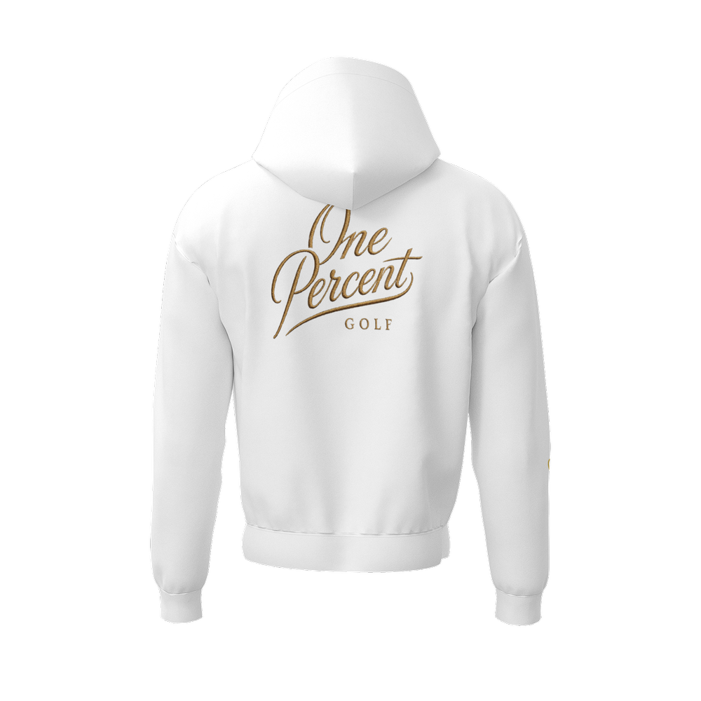 OPG - Unisex Fleece-Lined Pocket Hoodie - Script W/G