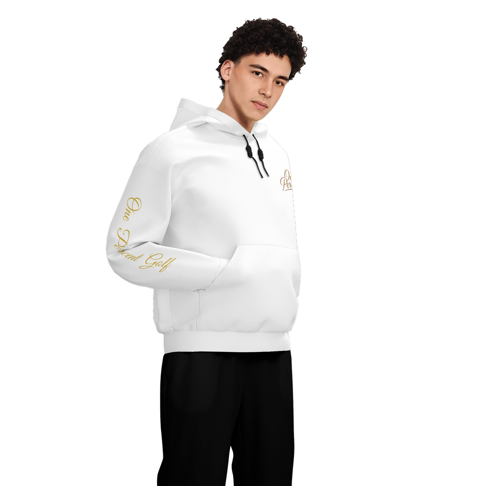 OPG - Unisex Fleece-Lined Pocket Hoodie - Script W/G