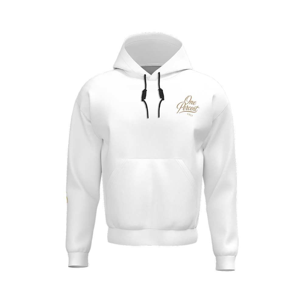 OPG - Unisex Fleece-Lined Pocket Hoodie - Script W/G