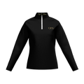 Women's Long Sleeve Quarter Zip - Precision Luxe B/G