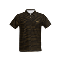 OPG - Pattern Polo  B/G - Men's Slim Fit Short-Sleeve Polo Shirt-Heavyweight 225g