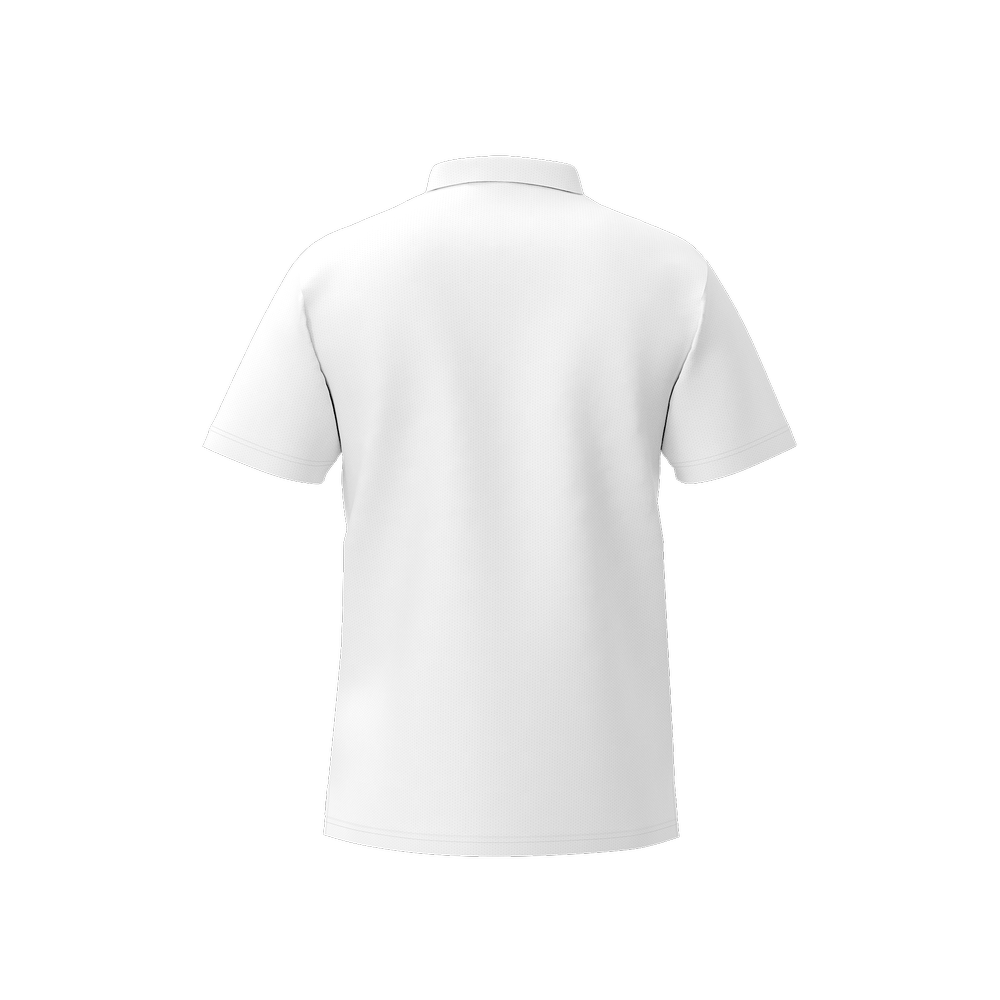 Men's Performance Mesh Sports Polo Shirt - Schoolboy W/G